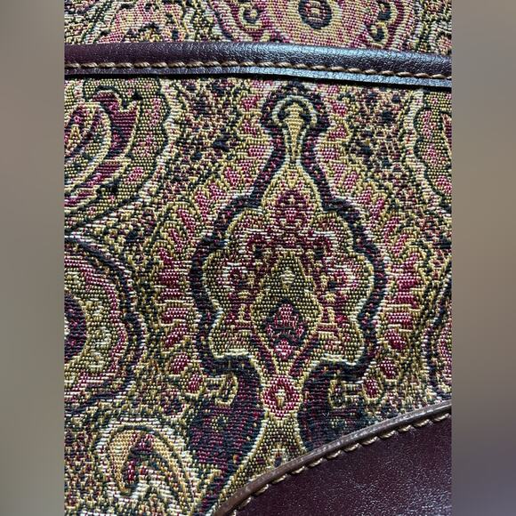 Etienne Aigner Tapestry Adjustable Shoulder Bag - Picture 2 of 6